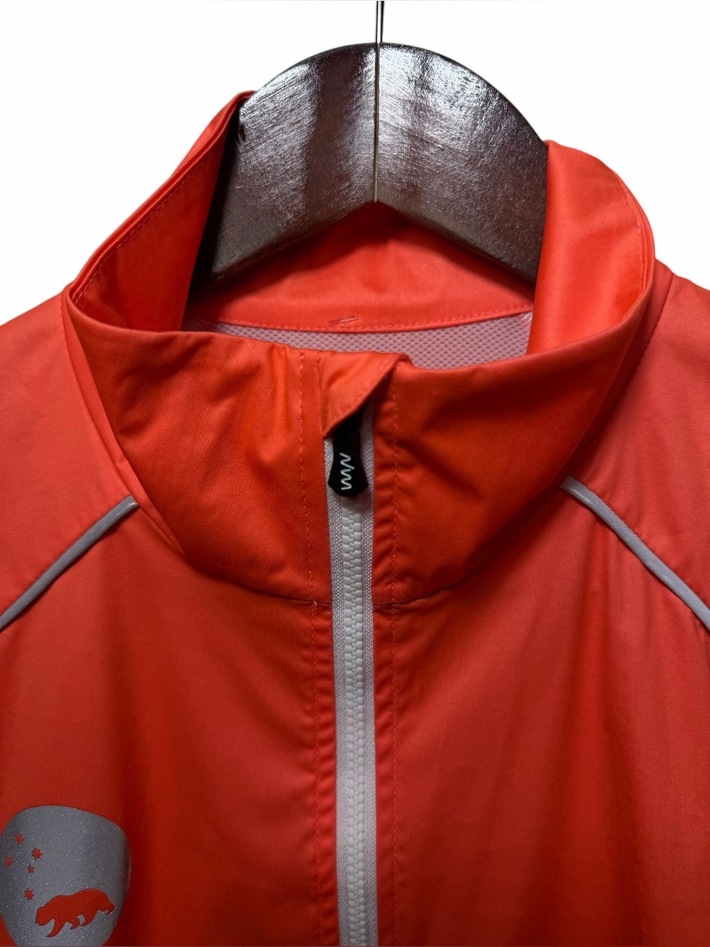 Wyn Republic UNISEX WINDSTOP GILET - SEE ME NOW size medium orange - Picture 8 of 16